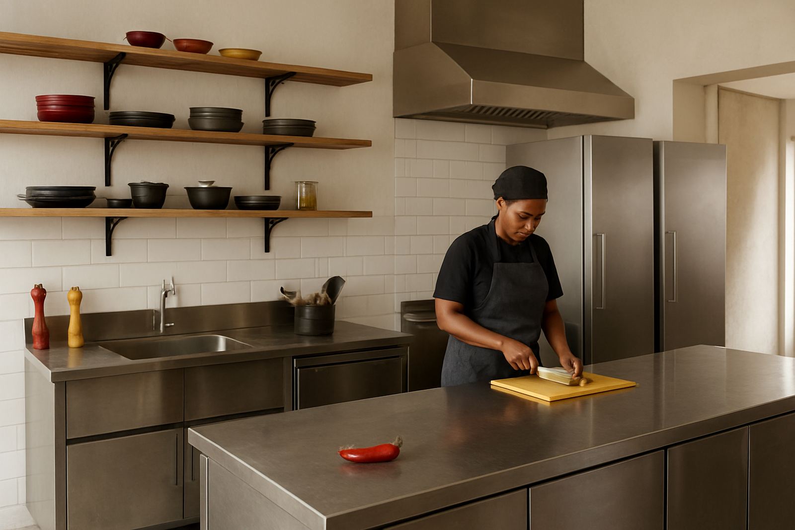 Hillcrest Lodge Kitchen